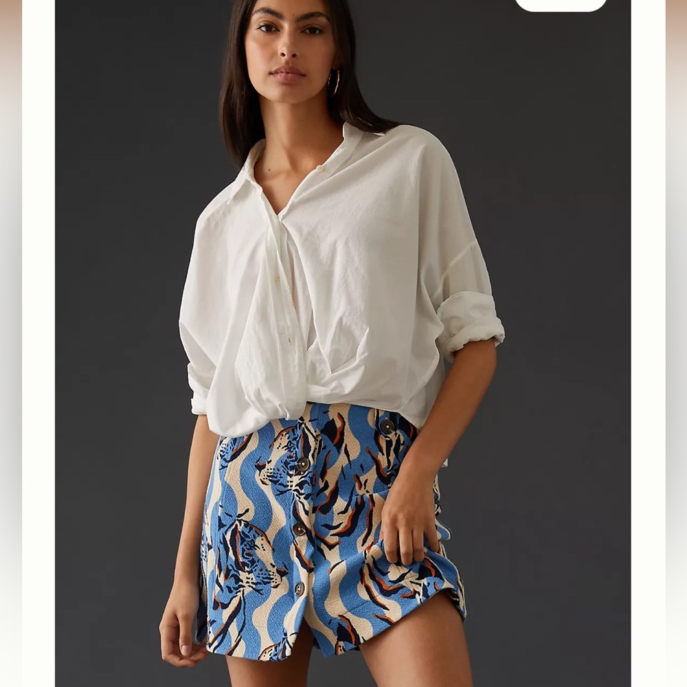 Maeve A-Line mini skirt